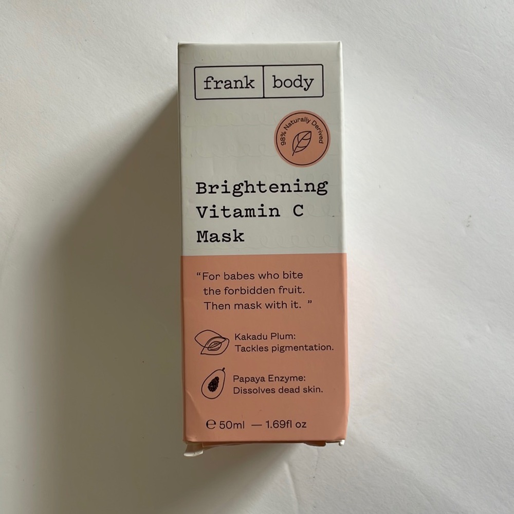 Frank Body Vitamin C Brightening Mask